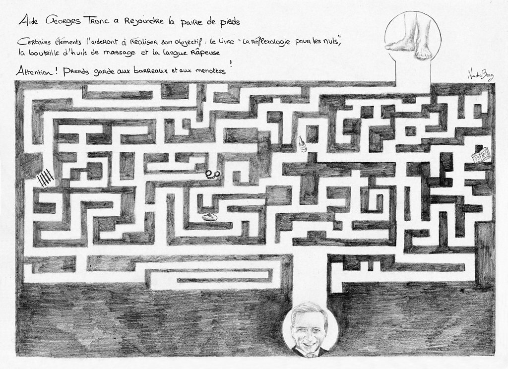 Labyrinthe tronc
